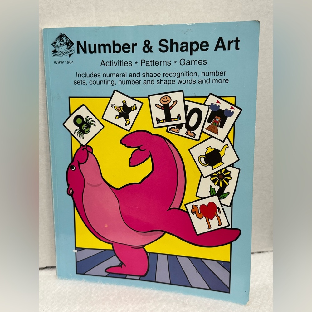 Wendy’s Bookworks Number & Shape Art Activity Book (1992)